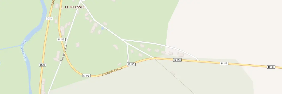 Plan du 209 Les Chaumes à Ouagne