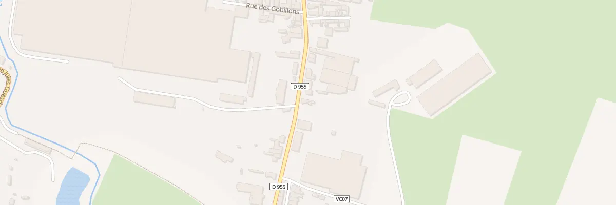Plan du 141 Rue de l’Abbaye à Solesmes