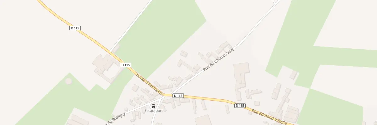 Plan du 7 Rue du Chemin Vert à Saint-Souplet