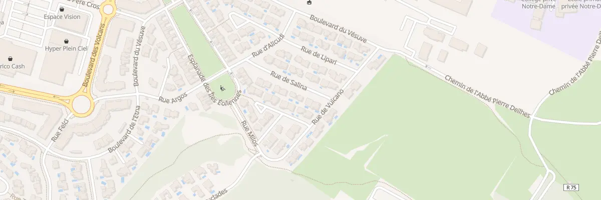 Plan du 12 Rue de Salina à Agde