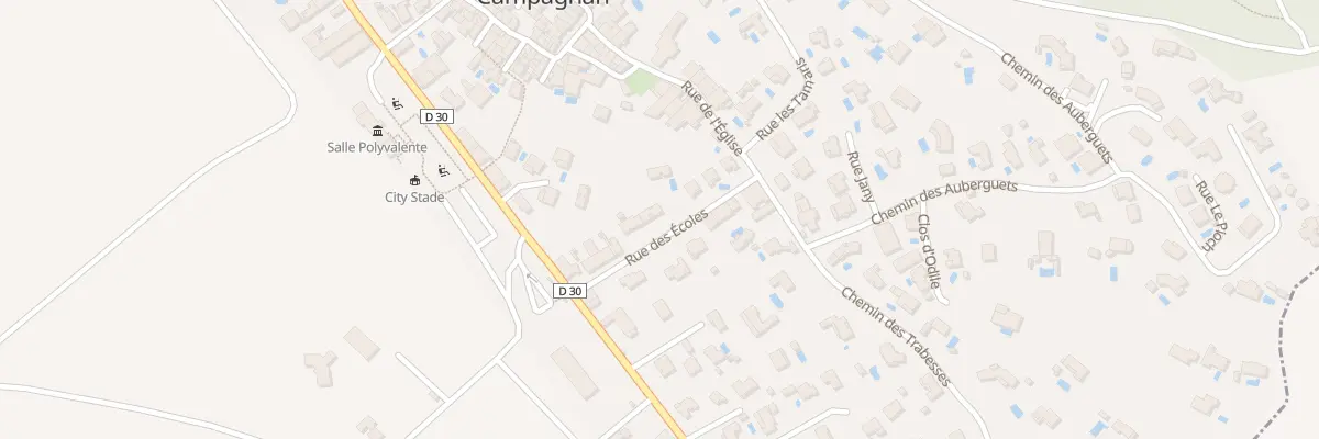 Plan du 5001F Rue des Ecoles à Campagnan