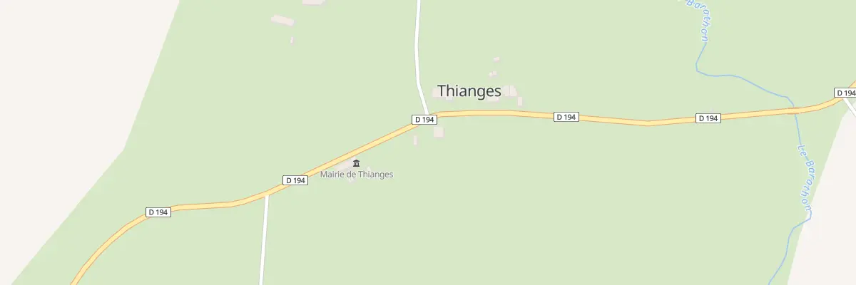 Plan du 22 Rte de la Machine à Thianges