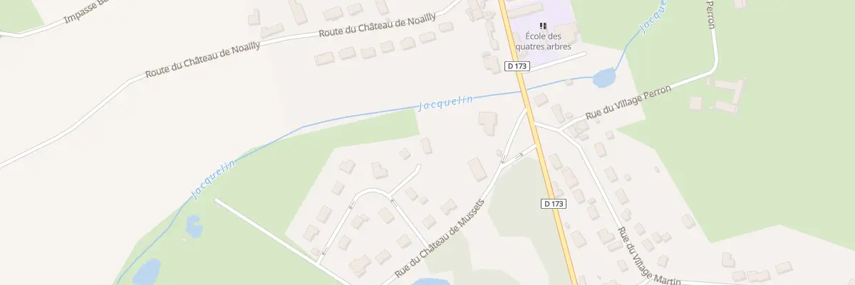 Plan du 2 Imp des Roseaux à Magnet