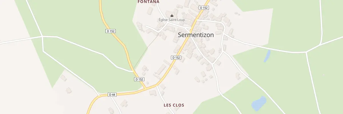 Plan du 5213 Sermentizon à Sermentizon