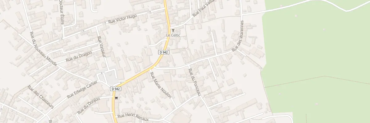 Plan du 5 Rue des Warennes à Solesmes