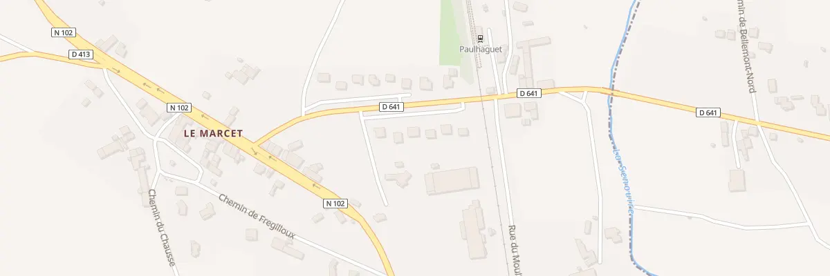 Plan du 186 Rue_du_Fromental à Salzuit