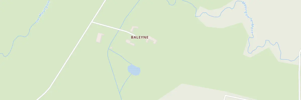 Plan du 5031 Baleyne à Bost