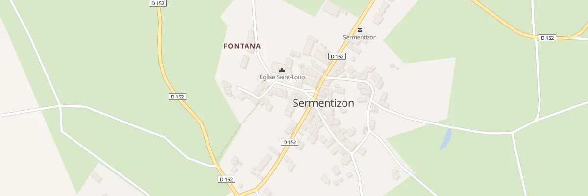 Plan du 5210 Sermentizon à Sermentizon
