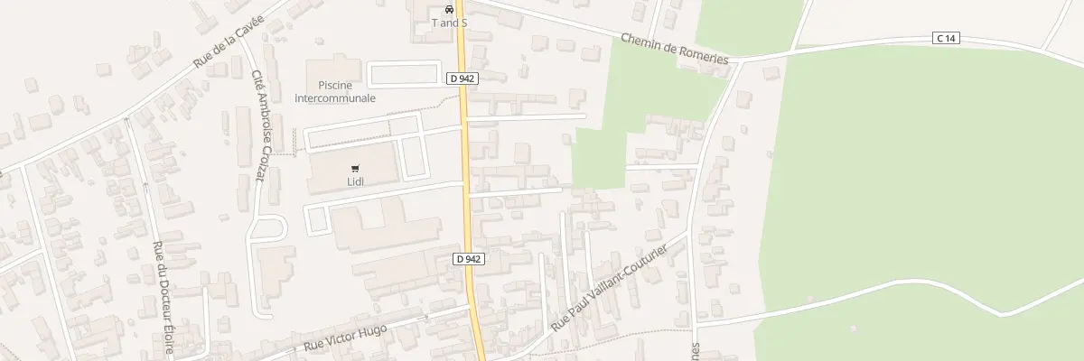 Plan du 60 Rue du Général de Gaulle à Solesmes