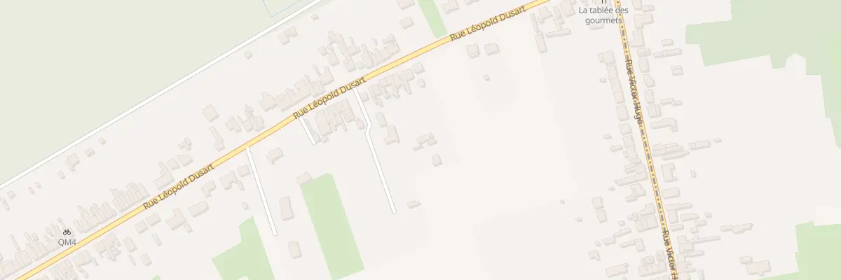 Plan du 1410 Rue Leopold Dussart à Raismes