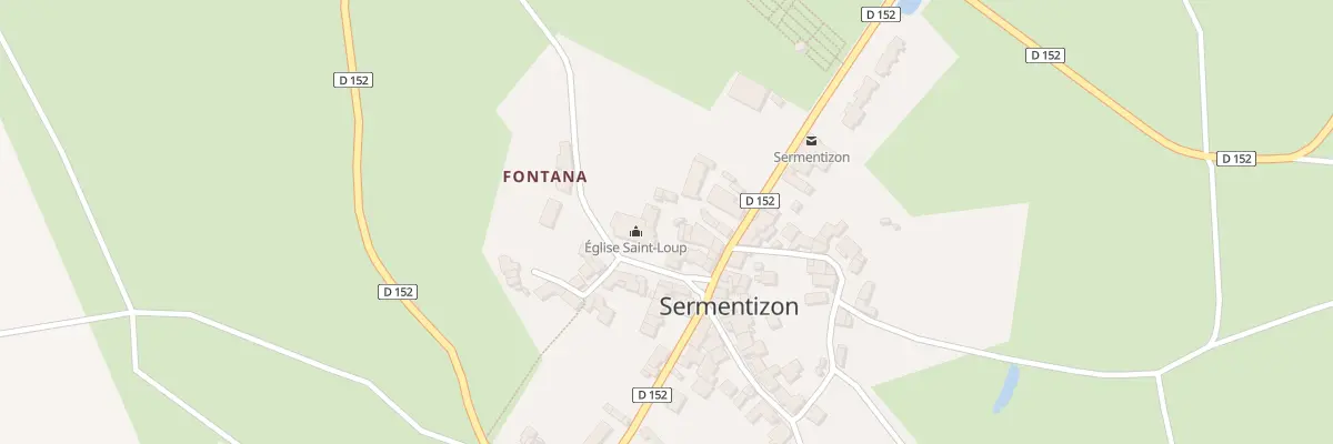 Plan du 5244 Sermentizon à Sermentizon