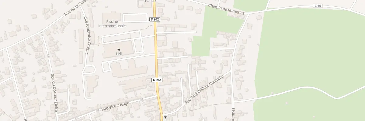 Plan du 48 Rue du Général de Gaulle à Solesmes