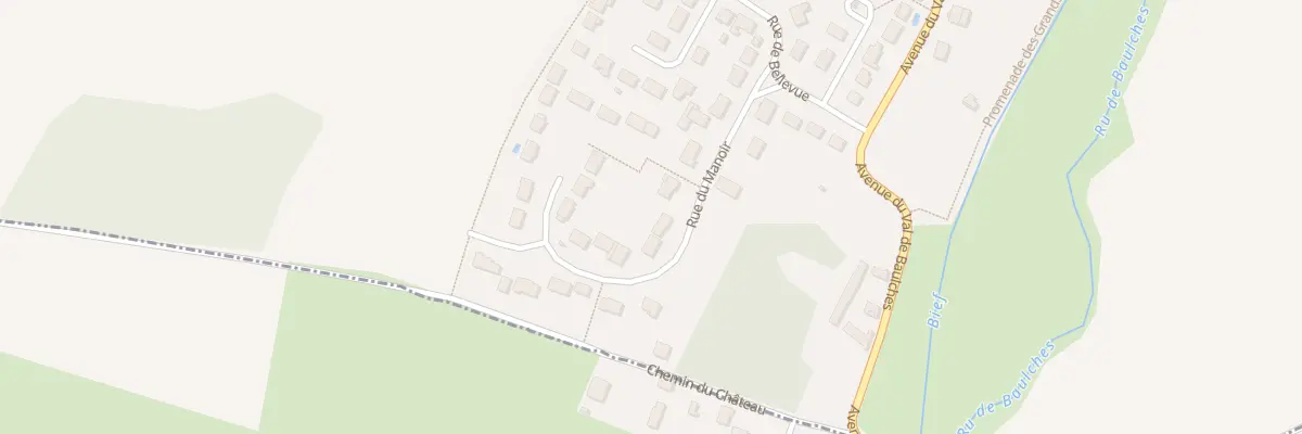 Plan du 11 Rue du Manoir à Villefargeau