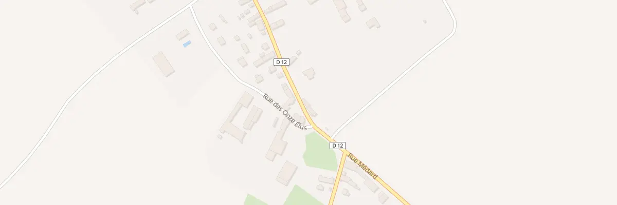 Plan du 21 Rue Médard à Villers-le-Sec
