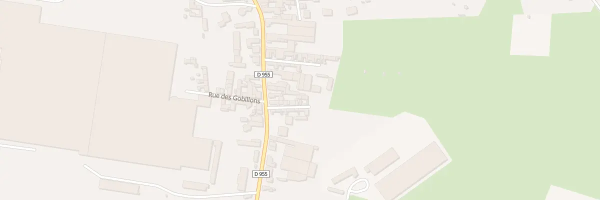 Plan du 107 Rue de l’Abbaye à Solesmes