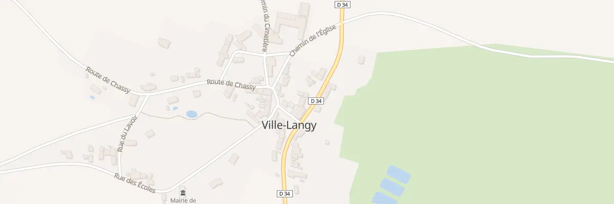 Plan du 32 Rte des Diligences à Ville-Langy