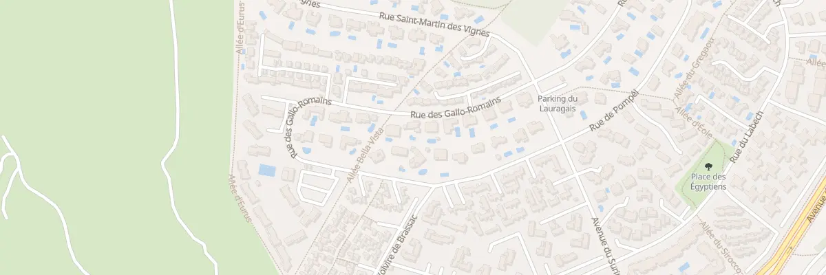 Plan du 13 Rue des Gallo Romains à Agde
