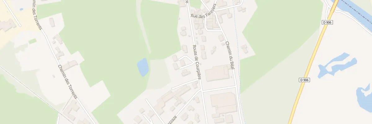 Plan du 72B Rte de Courpiere à Peschadoires