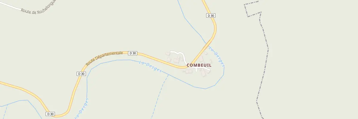 Plan du 5022 Combeuil à Chazelles