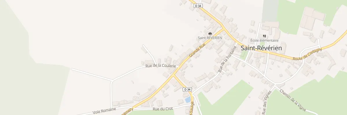 Plan du 20 Grande Rue à Saint-Révérien