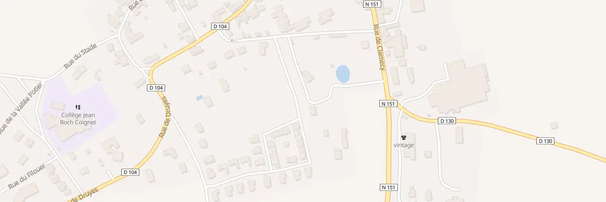 Plan du 4 Rue du Pontot à Courson-les-Carrières