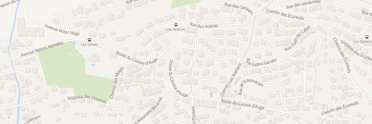Plan du 36 Rue des Sorbiers à Mende