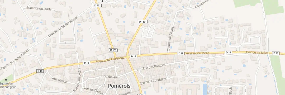 Plan du 4 Imp de l’Avenue de Meze à Pomérols