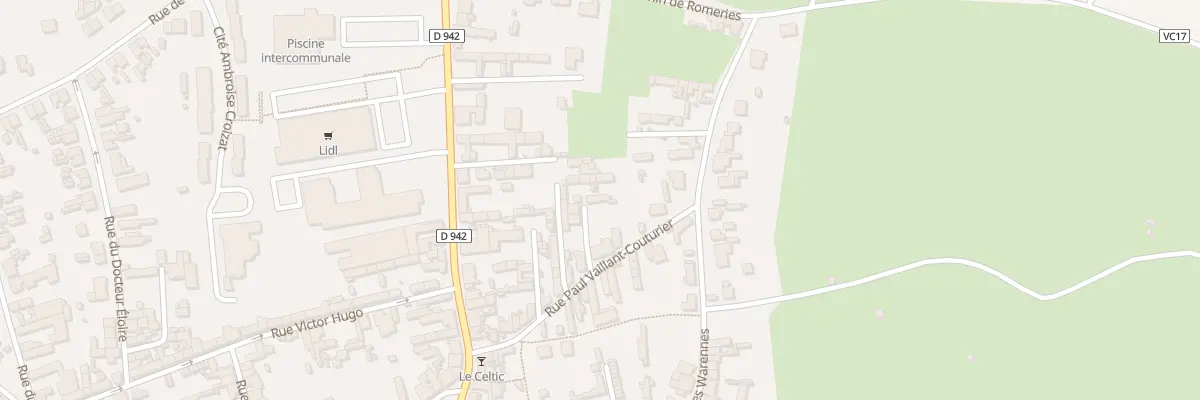 Plan du 61 Rue Paul Vaillant-couturier à Solesmes
