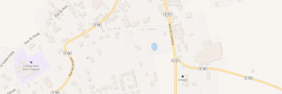 Plan du 26 Rue de Clamecy à Courson-les-Carrières
