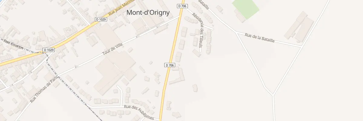 Plan du 13 Rue de la Libération à Mont-d’Origny