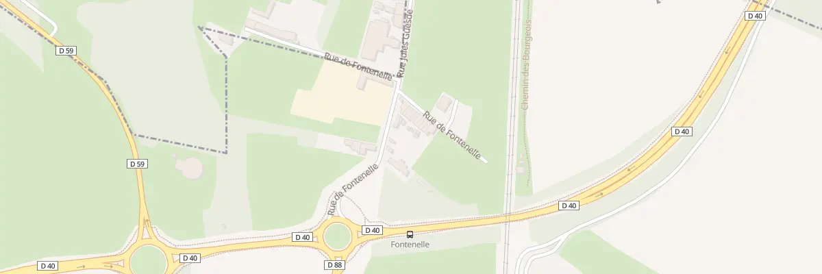 Plan du 18 Rue de Fontenelle à Maing