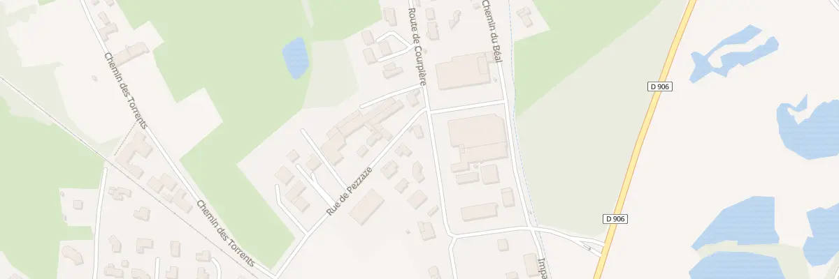 Plan du 82 Rte de Courpiere à Peschadoires