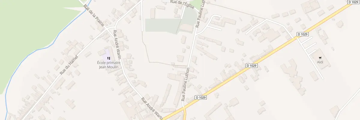 Plan du 5B Rue Pauline Luthon à Mont-d’Origny