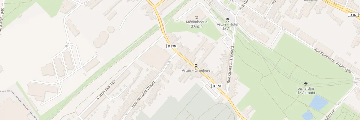 Plan du 28 Rue Victor Hugo à Anzin
