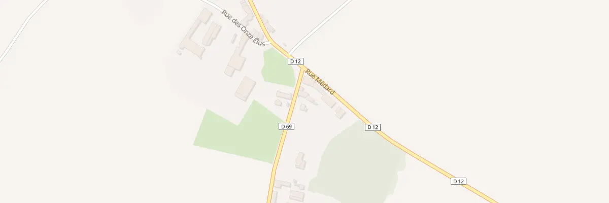 Plan du 3B Rue de la Bréze à Villers-le-Sec