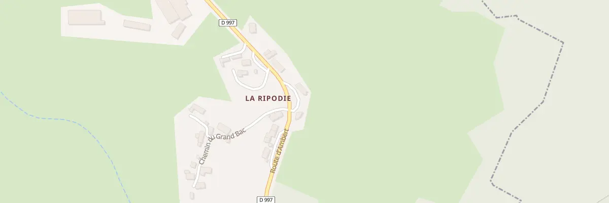 Plan du 5178 Route d’Ambert La Ripodie à Saint-Dier-d’Auvergne