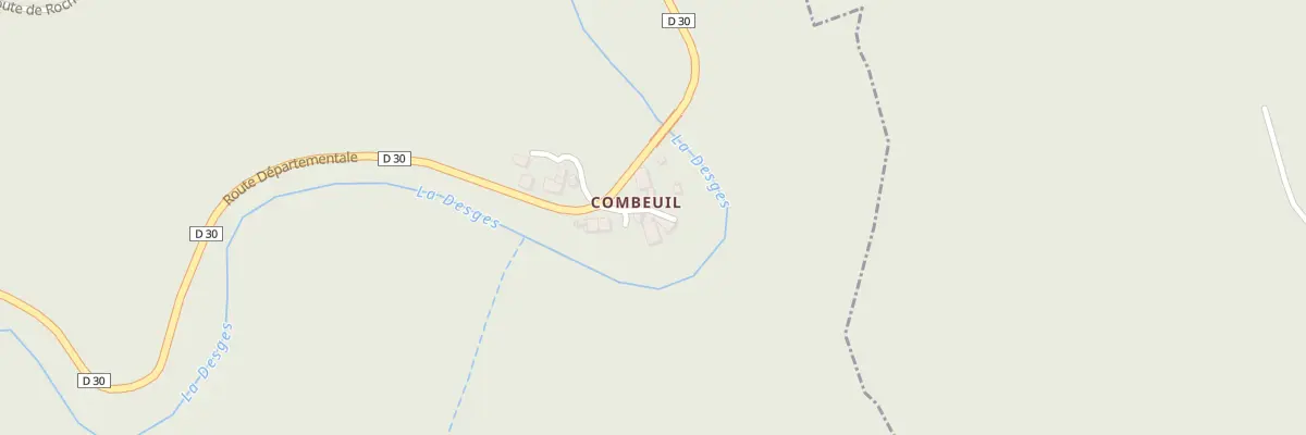 Plan du 5024 Combeuil à Chazelles