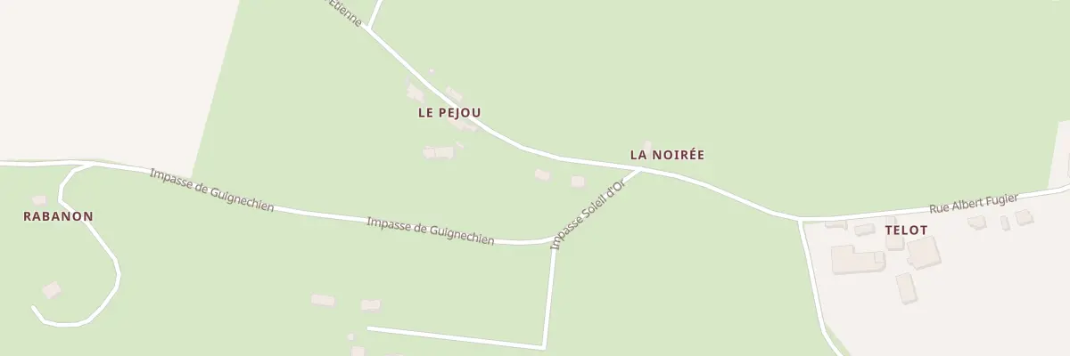 Plan du 5447 Le Pejou à Saint-Gérand-le-Puy