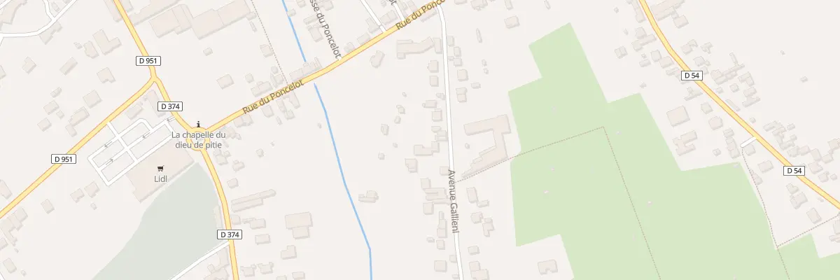 Plan du 26B Av Gallieni à Nogent-sur-Seine