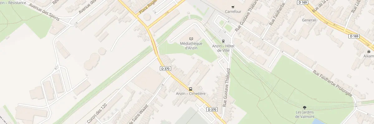 Plan du 47 Rue Victor Hugo à Anzin
