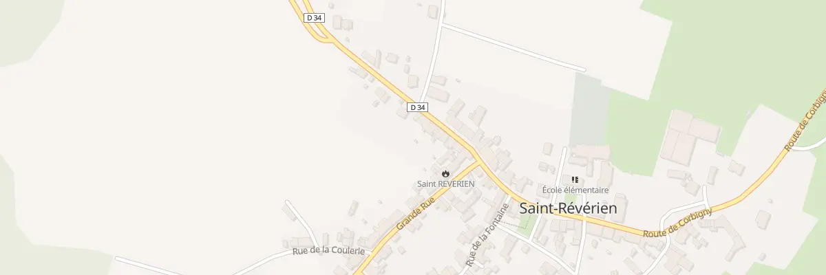 Plan du 11 Rte de Brinon à Saint-Révérien