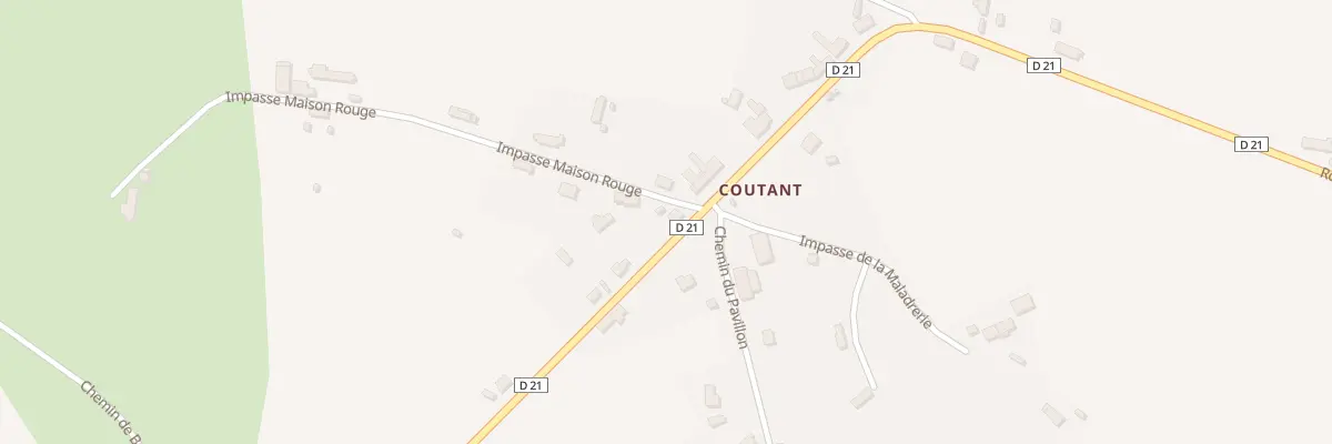 Plan du 18 Village Coutant à Treteau
