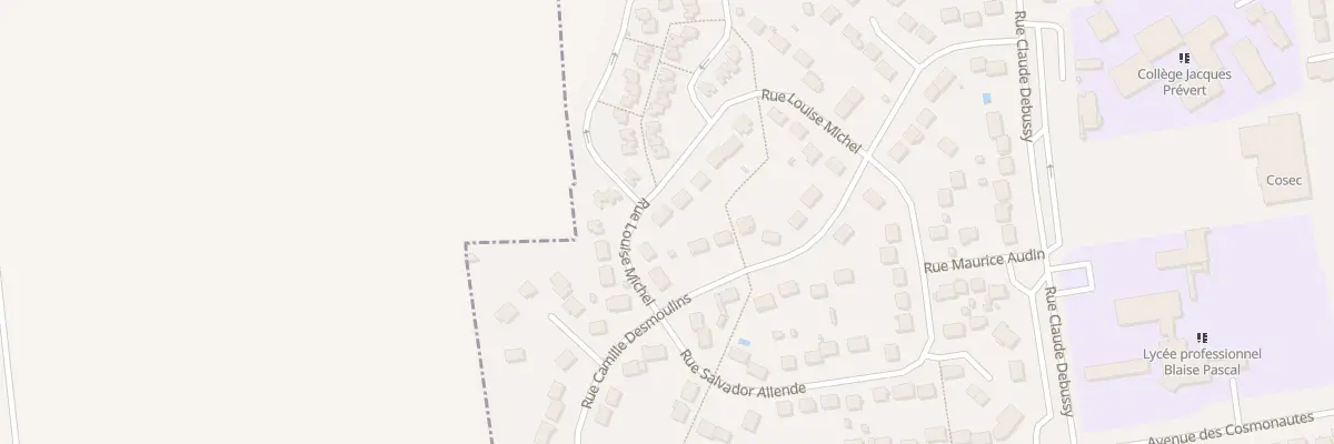 Plan du 19 Rue Louise Michel à Migennes