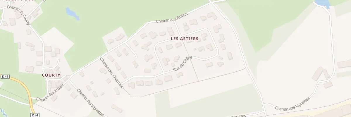Plan du 9 Rue du Chêne à Thiers
