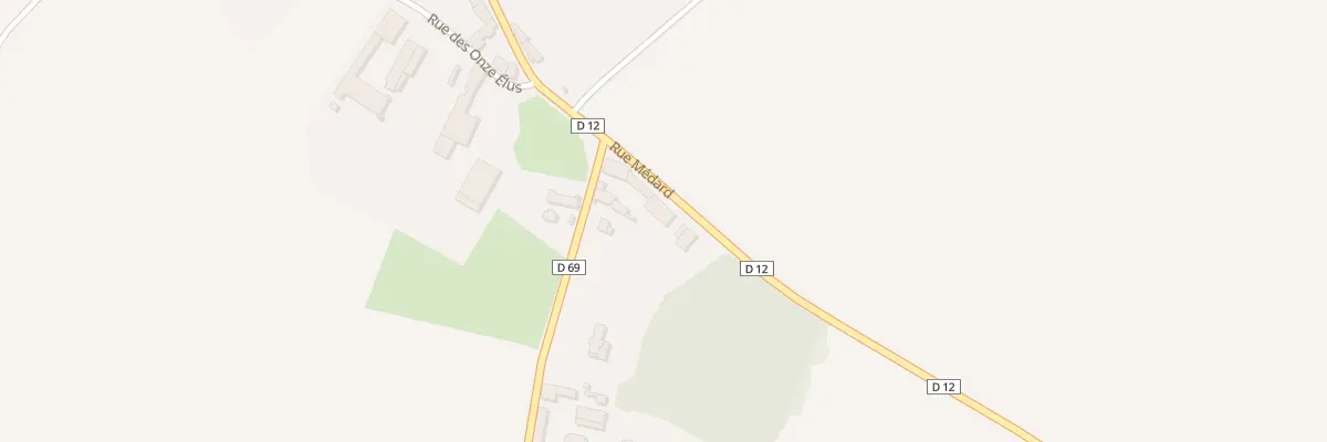 Plan du 1 Rue de la Bréze à Villers-le-Sec