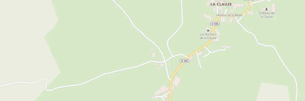 Plan du 5166 Pra de Linde à Grèzes