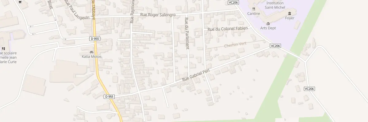 Plan du 6 Rue du Parlement à Solesmes