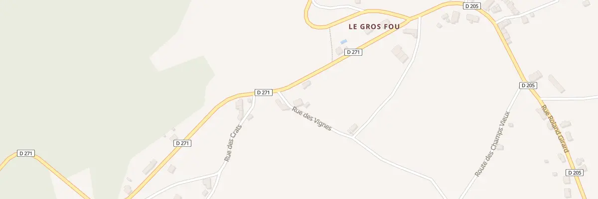 Plan du 8 Rte de la Machine à Champvert