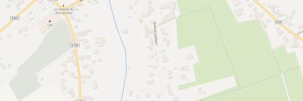 Plan du 44 Av Gallieni à Nogent-sur-Seine