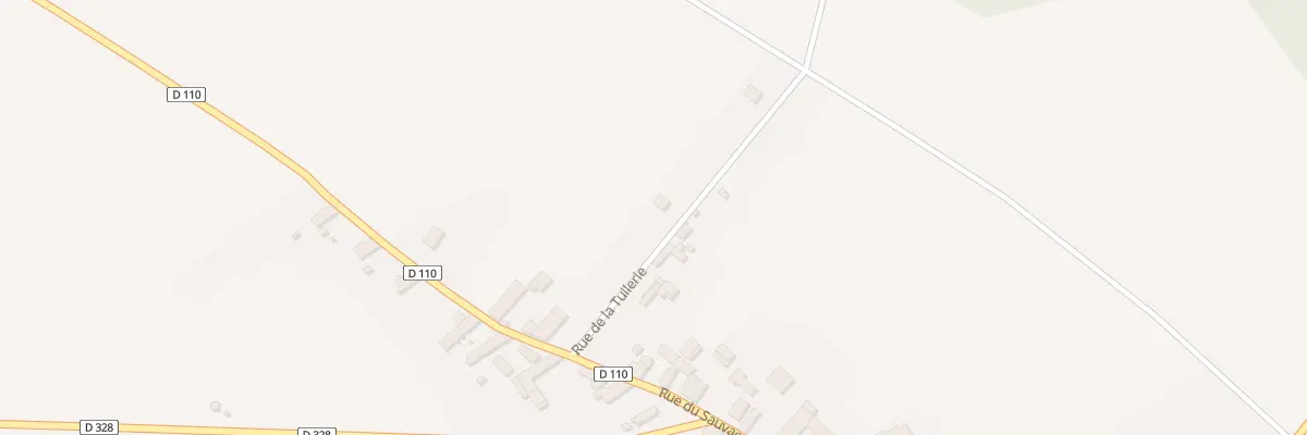 Plan du 3 Rue de la Tuilerie à Lailly